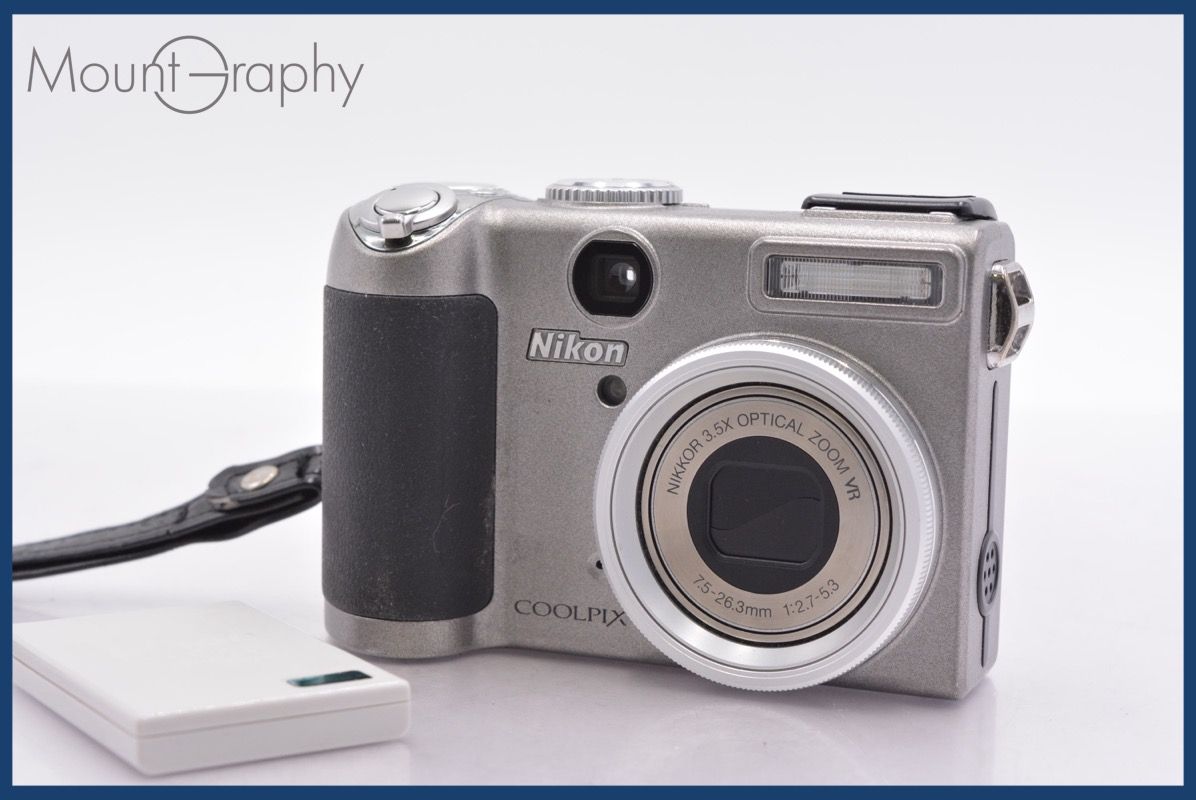☆ジャンク特価☆ ニコン Nikon COOLPIX P5000 3.5x バッテリー付属 同