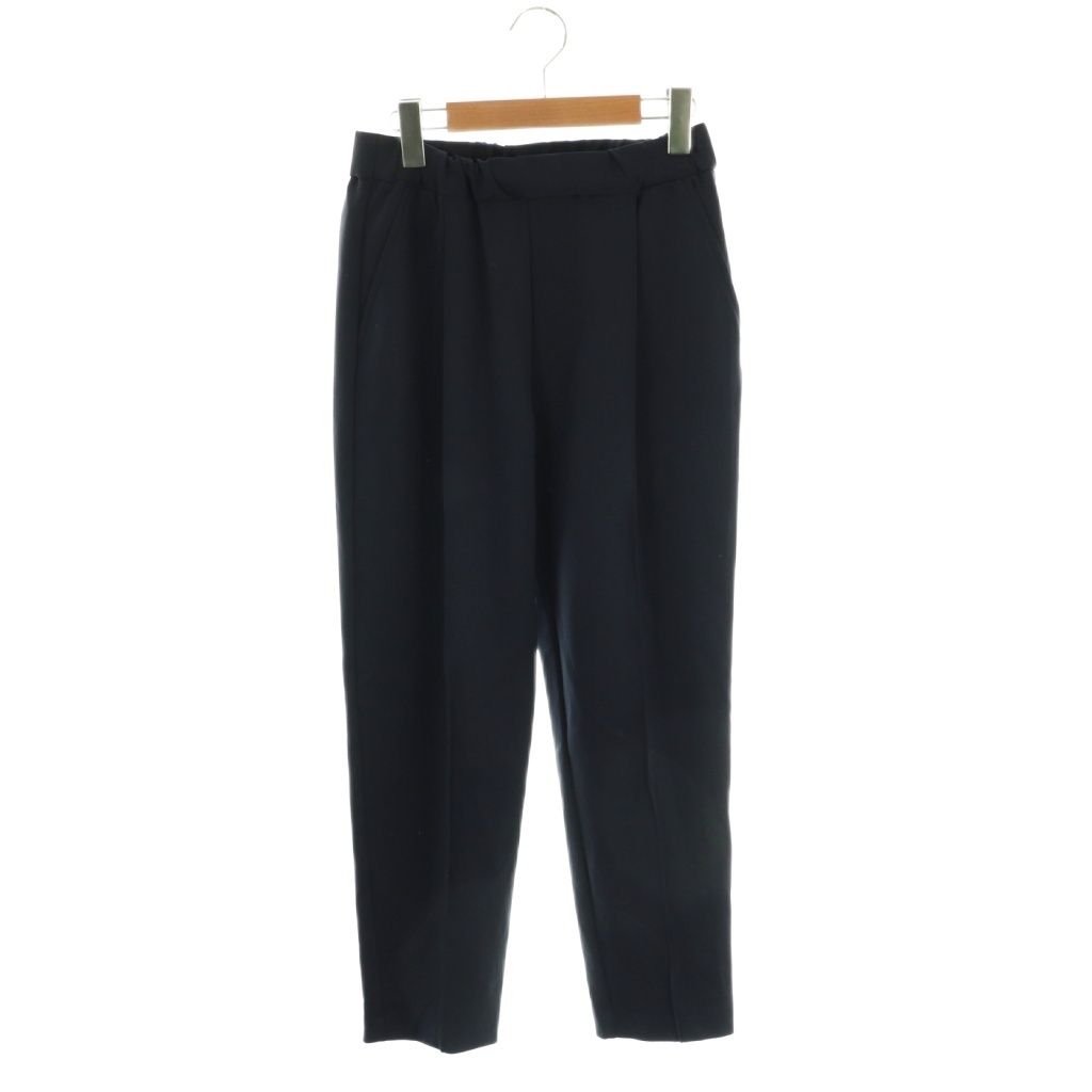 OHGA オーガ マシュマロパンツ テーパード イージー M 紺 ネイビー AT OS