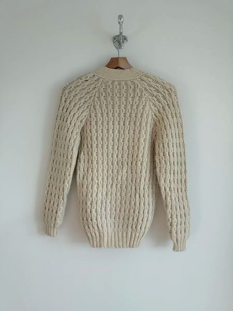  MADE IN IRELAND ヘビーウール カーディガン ウールマーク 長袖 カーディガン ボレロ アンサンブル