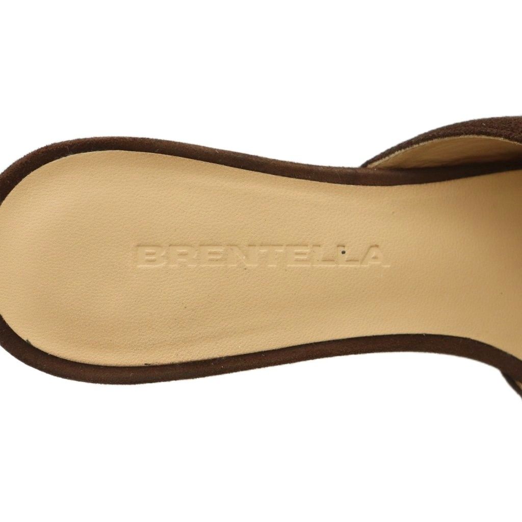  ブレンテッラ Vカット ミュール ポインテッドトゥ 37 24.0 cm ボルドー MI OS ミュール サンダル ミュール