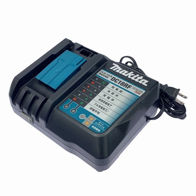 純正セット品 makita マキタ リチウムイオンバッテリー BL1860B 18V 6.0Ah 1個 充電器 DC18RF LITHIUM-ION 雪マーク114335114335