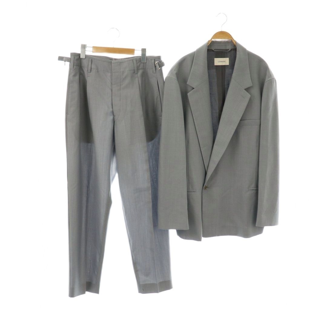 LEMAIRE セットアップ ルメール LEMAIRE 25SS ウール混ジャケット×スラックス セットアップ