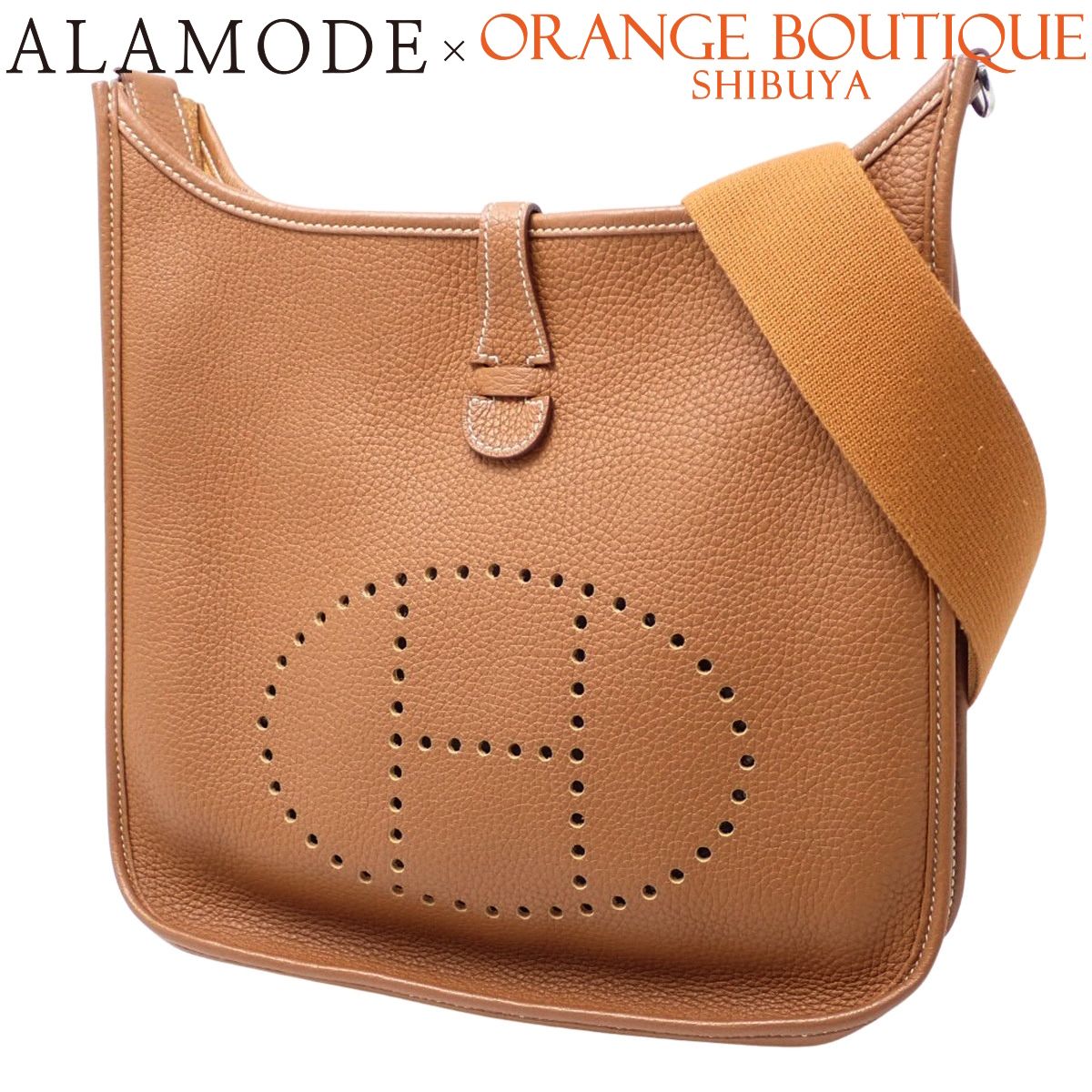 HERMES(エルメス) エブリン3PM ゴールド ブラウン茶 トリヨン