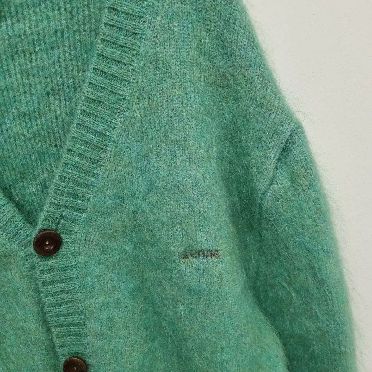 【超特価SALE開催中！】 シエンヌ sienne シェビ モヘア カーディガン ミント 古典☆一番人気!!