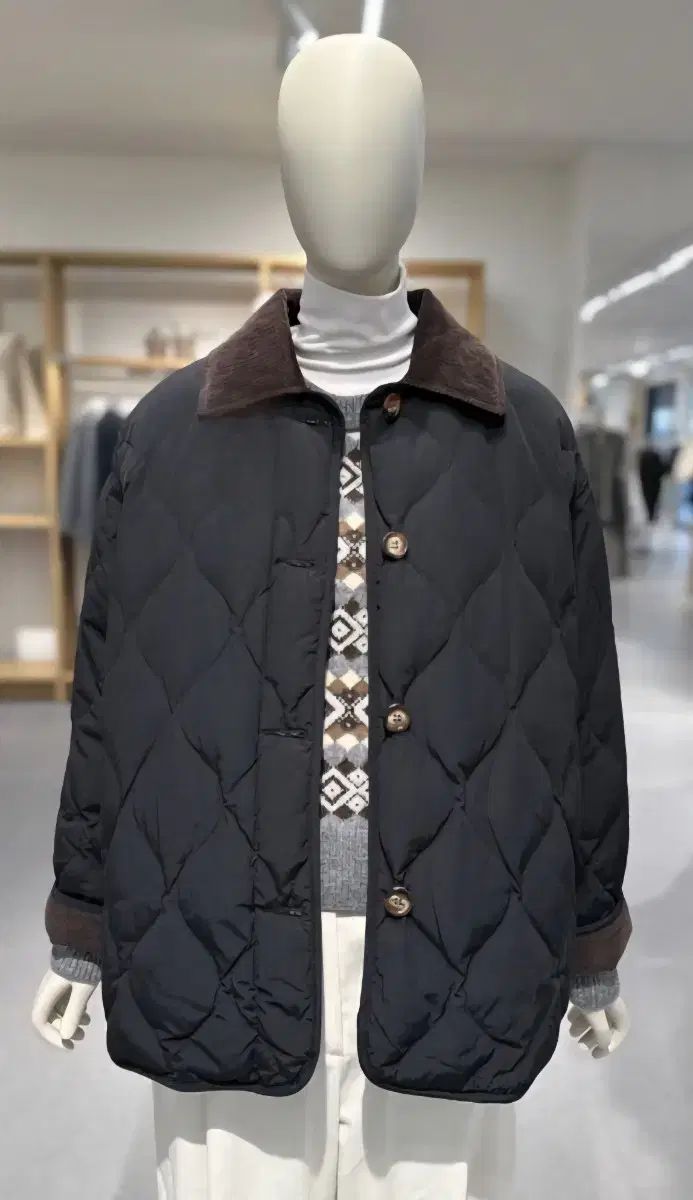 スタジオトムボーイ コーデュロイ KARA カラ キルティング ダウンアウター Free