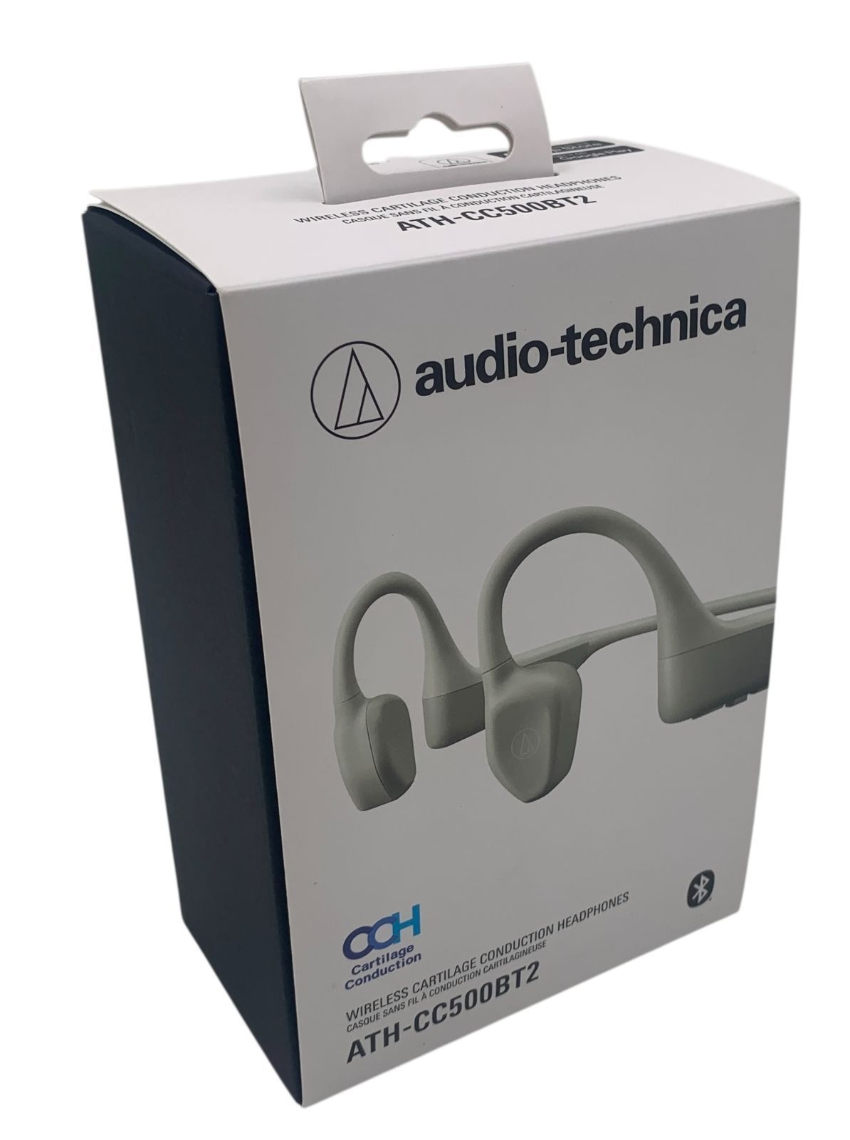 s389 9Audio‑Technica ATH‑CC500BT2 軟骨伝導ワイヤレスヘッドホン Bluetooth5.3 オープンイヤー