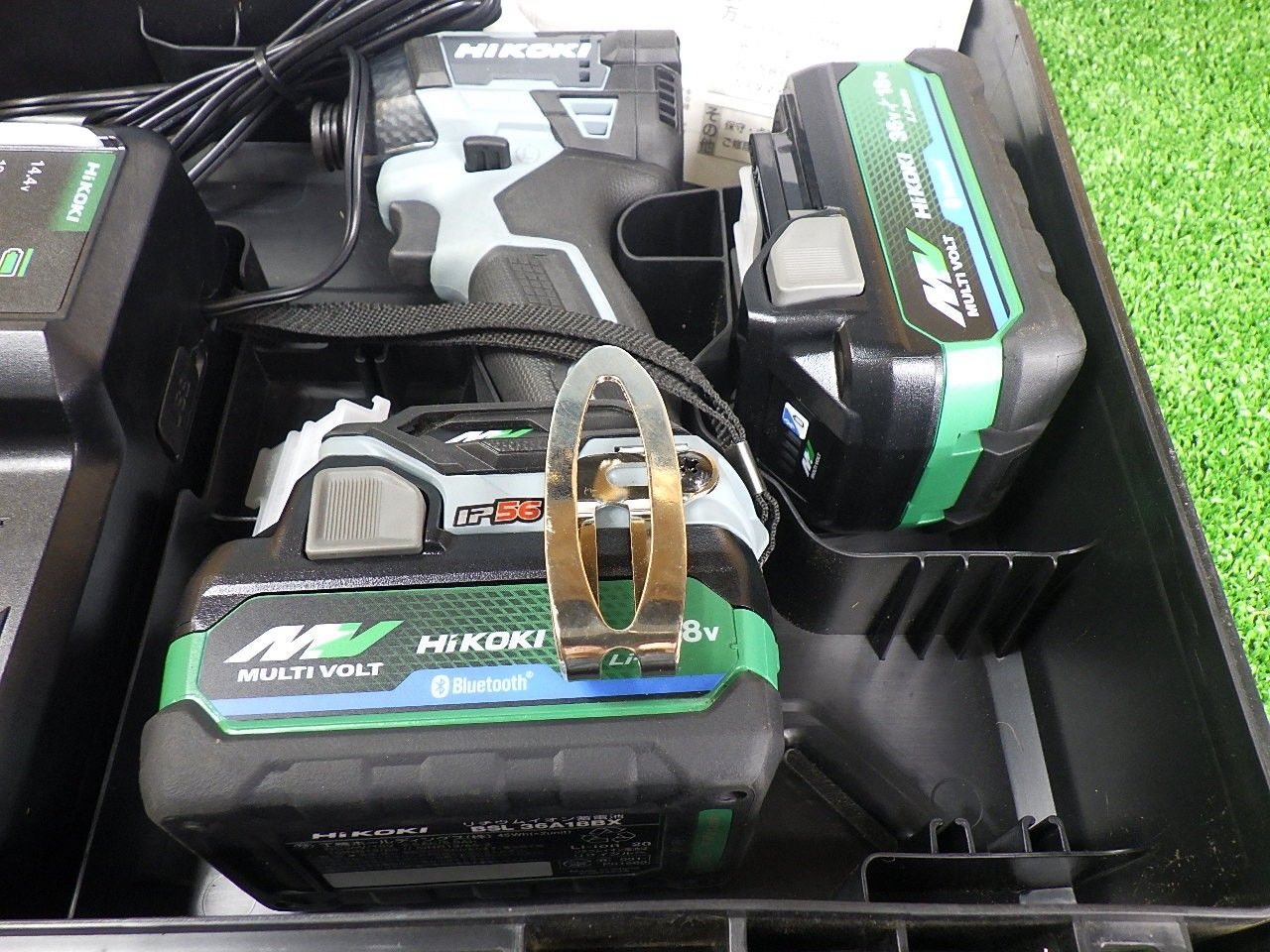 最新モデル HiKOKI ハイコーキ 36V 充電式 インパクトドライバ アイスグレー WH36DD