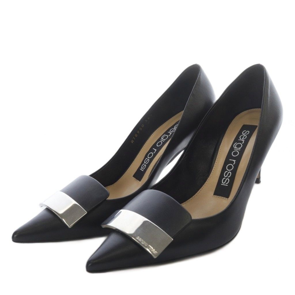 セルジオロッシ Sergio rossi SR1 パンプス ピンヒール ポインテッド