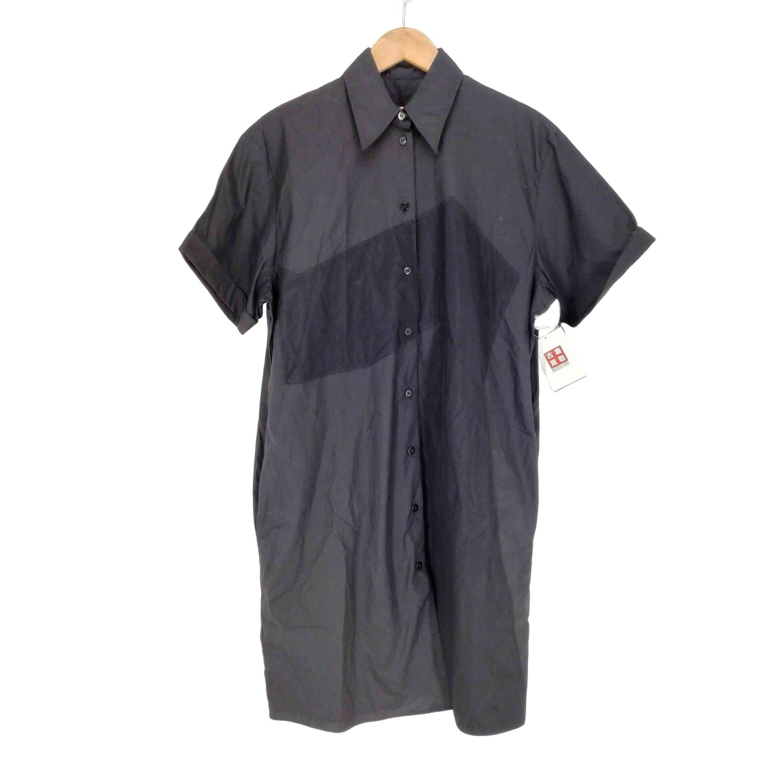 エムエムシックスメゾンマルジェラ MM6 Maison Margiela 20SS フロントメッシュシャツワンピース レディース 36