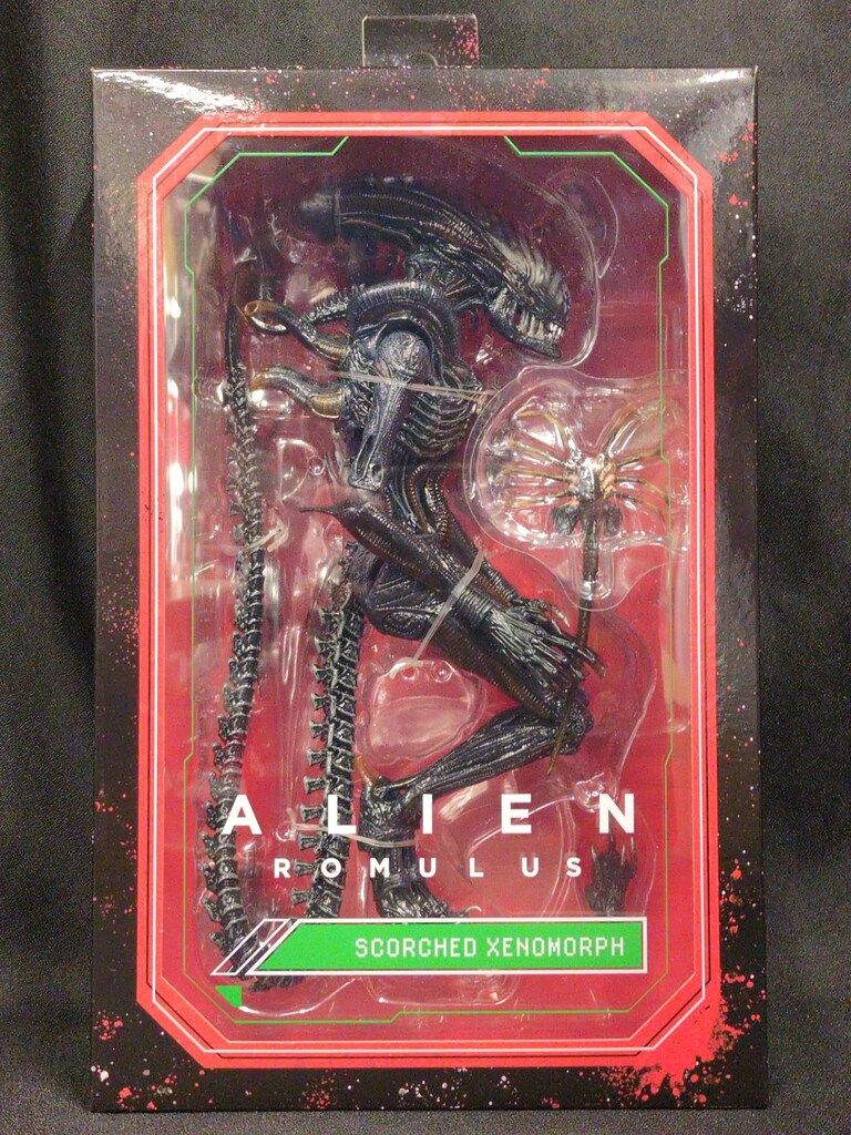 NECA ULTIMATE 7 INCH ACTION FIGURE SCORCHED XENOMORPH