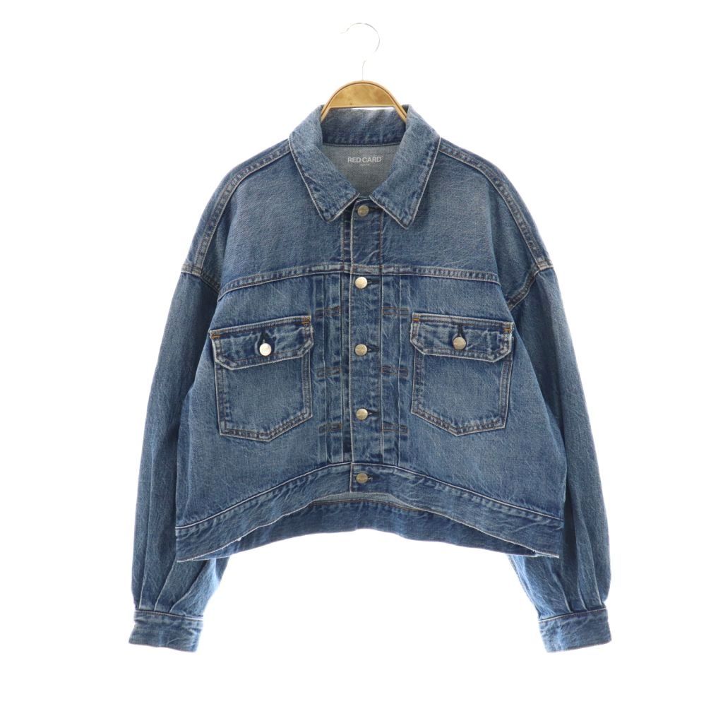 レッドカード RED CARD 25SS Lafayette デニムジャケット Gジャン 1 紺 ネイビー AT OS