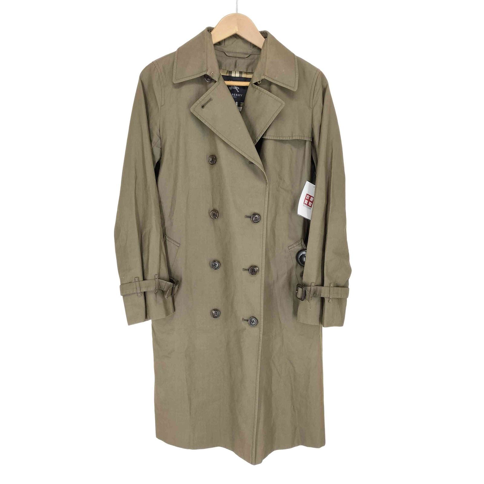 バーバリー BURBERRY ノヴァチェック裏地 トレンチコート レディース 38