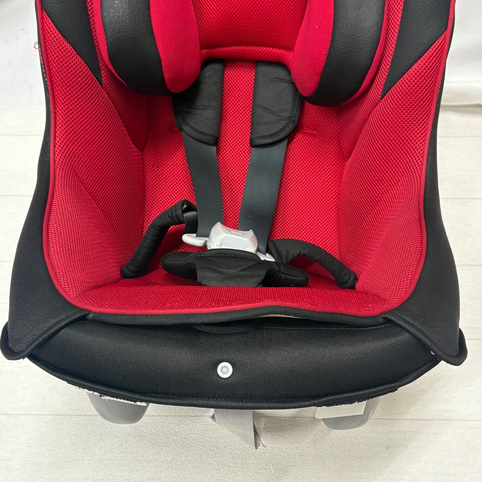 【美品】 コンビ Combi ミニマグランデEG UB チャイルドシート説明書付 コンビ】ミニマグランデ 車への取付方法(後向き使用時