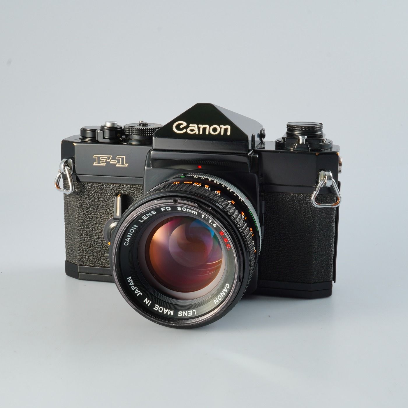 Serviced - TESTED Canon キヤノン F-1 Early Model FD 50mm F 1.4 S.S.C. MF フィルム一眼レフカメラ