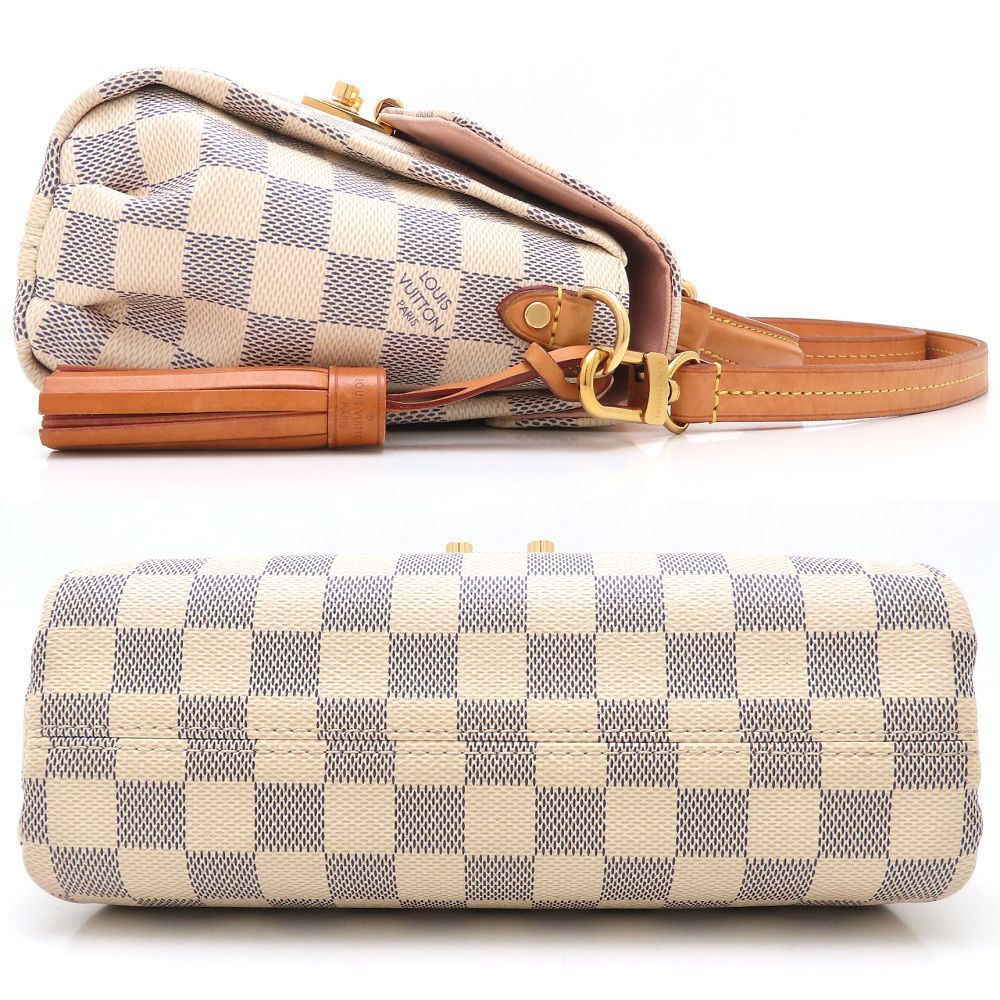 LOUIS VUITTON ルイヴィトン ダミエ アズール クロワゼット N41581 2Way ショルダーバッグ アズール レディース 352899