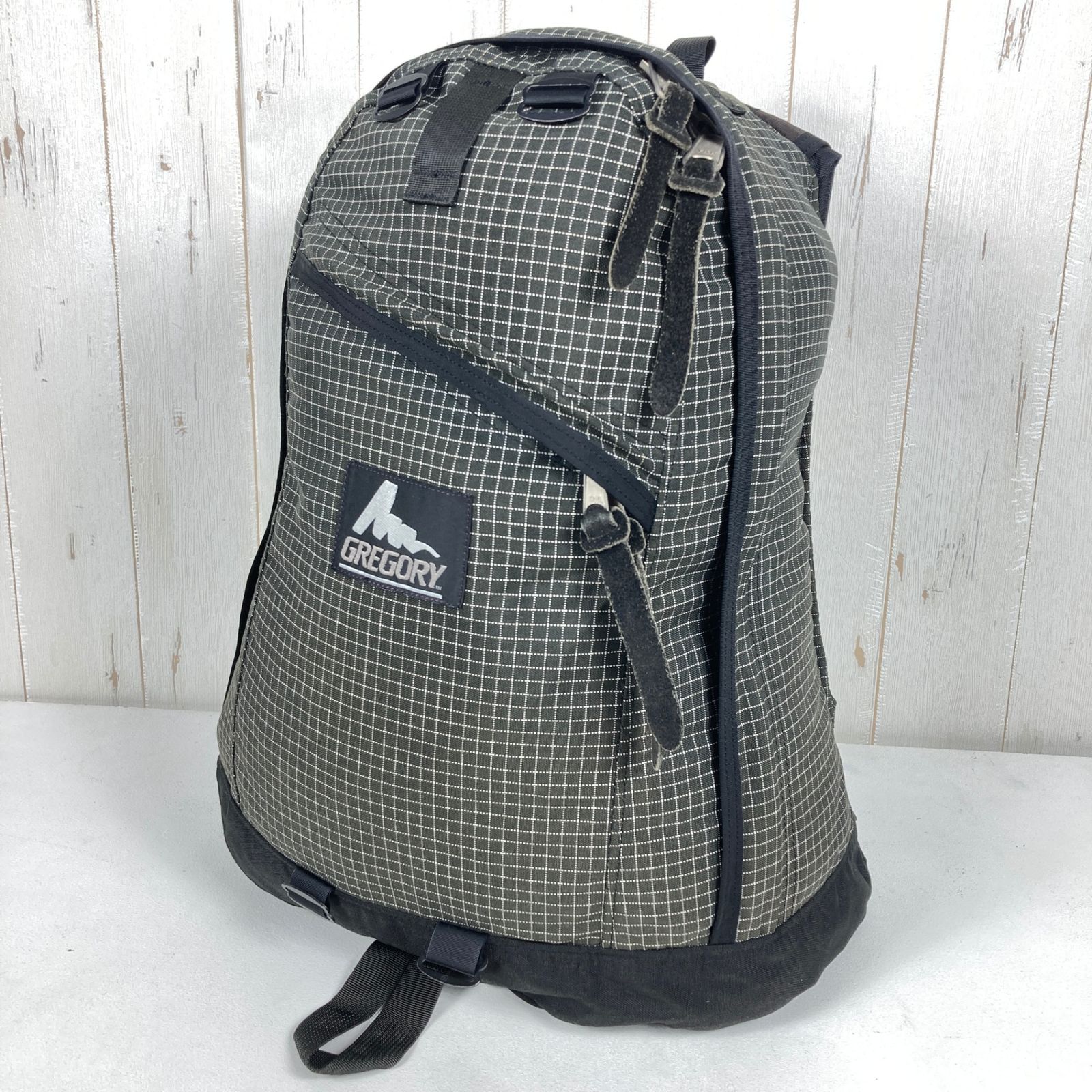 OneSize ブラック系 1997 Gregory グレゴリー クラシック デイパック 26L Classic Daypack 26L Spectra Nylon 銀タグ 旧タグ ナイロン バッグ ストレージ バックパ