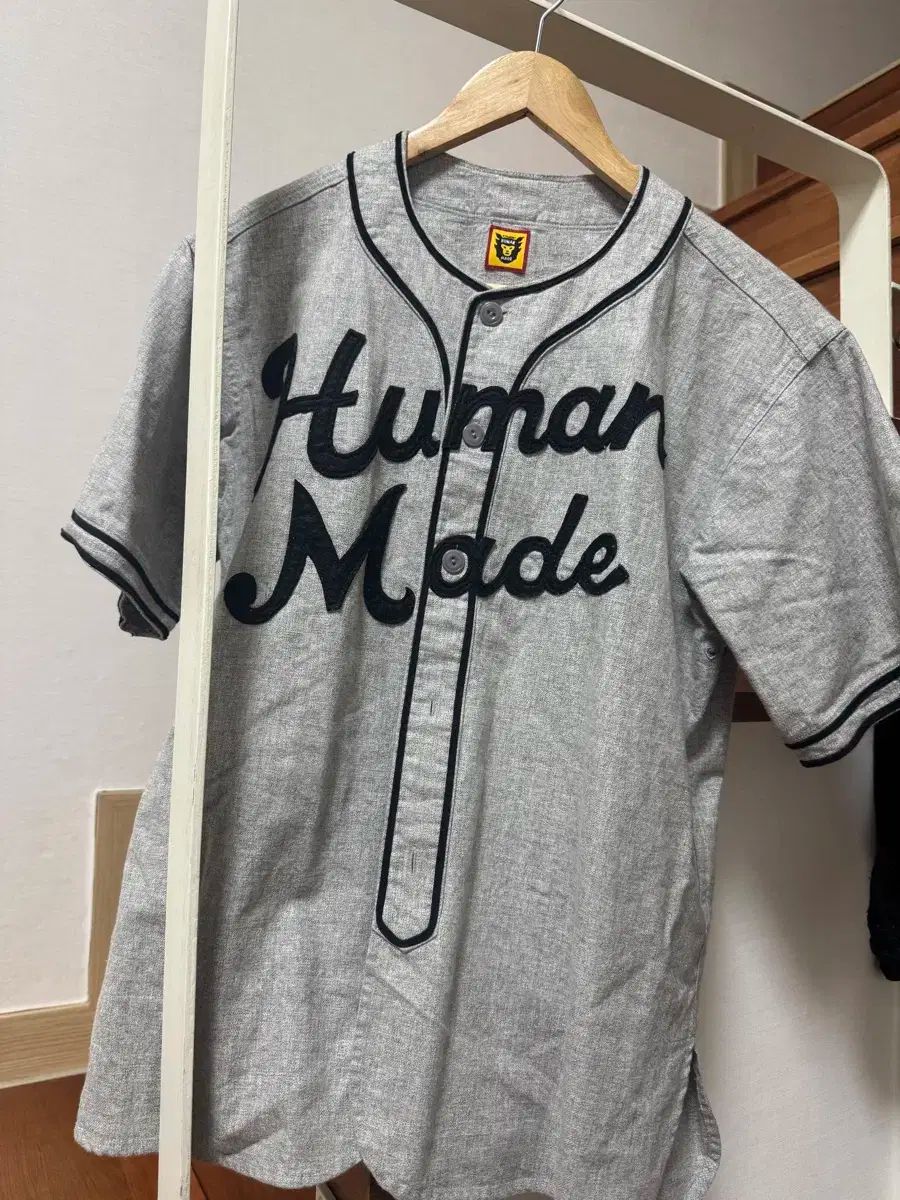 HUMAN MADE ベースボール シャツ s