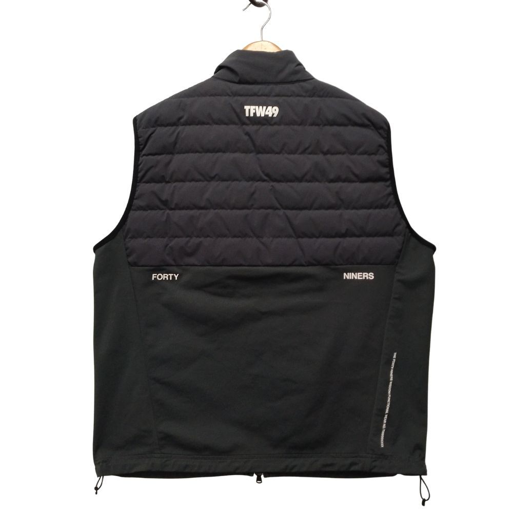 TFW49 ティーエフダブリューフォーティーナイン 品番 T042420020 SHIELD WARMER VEST 薄手 ダウンベスト サイズ XL 52795
