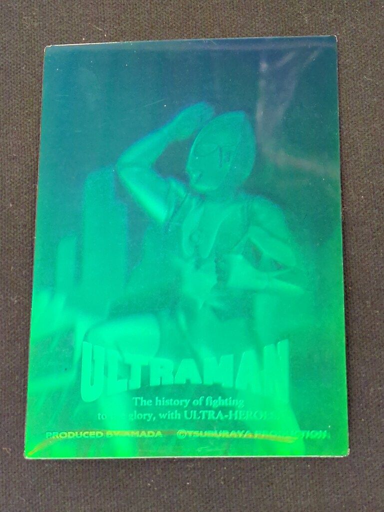 g*n様 アマダ トレーディングコレクション ウルトラマン 3Dホロカード 6枚 アマダ トレーディングコレクション 1弾/ ウルトラマン 3Dホログラム