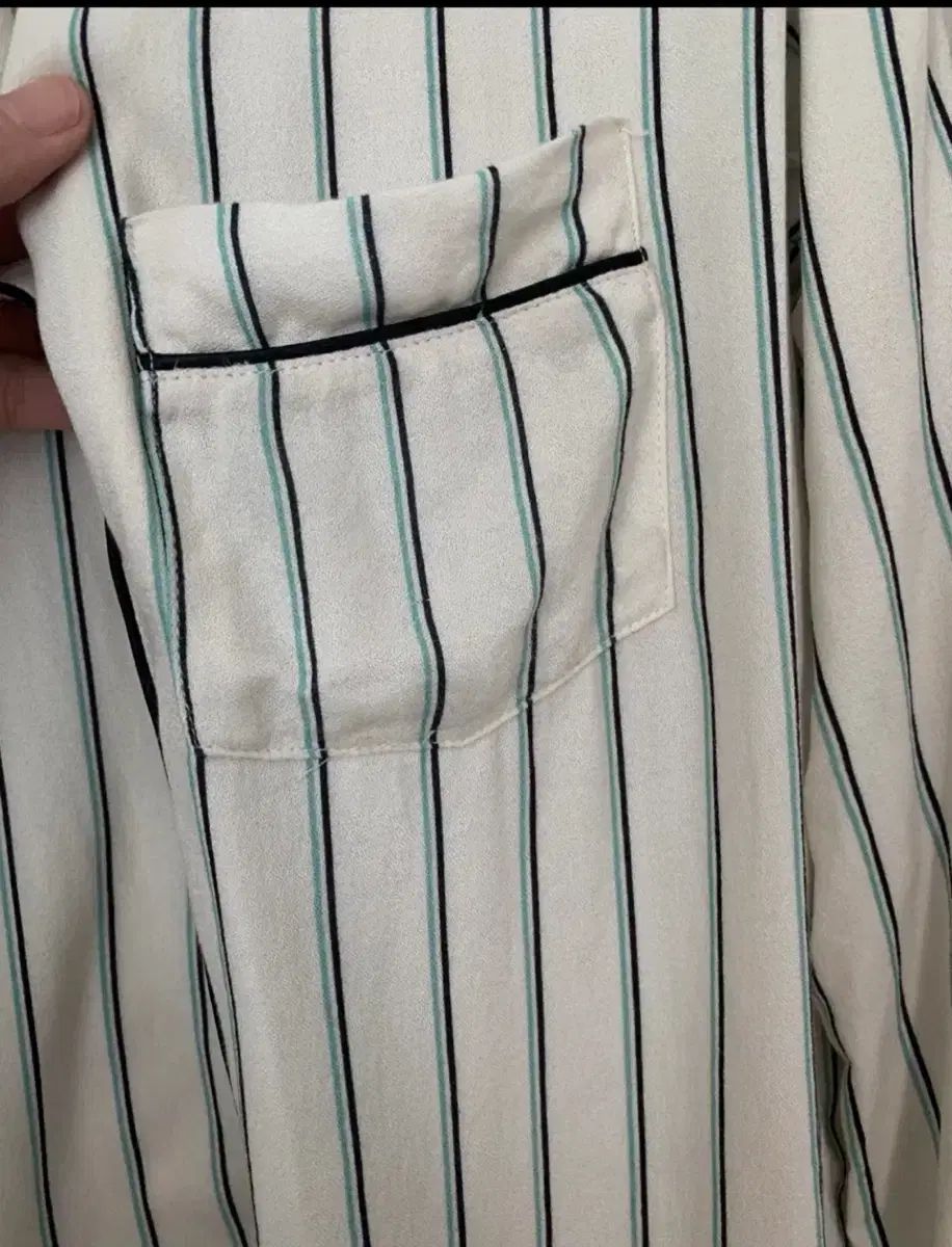  ザディグ アンド ボルテール ストライプ シャツ 長袖 シャツ ブラウス