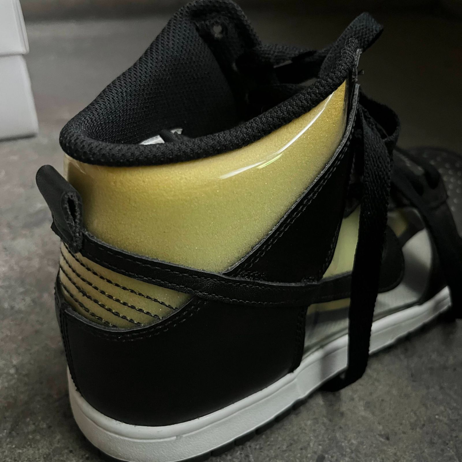 COMME des GARCONS HOMME PLUS × NIKE 17ss DUNK HI CLEAR 26cm 