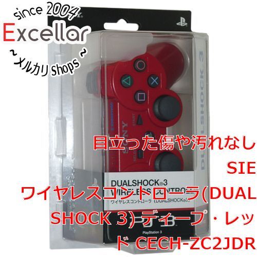 bn 14 SONY ワイヤレスコントローラ DUALSHOCK3 レッド