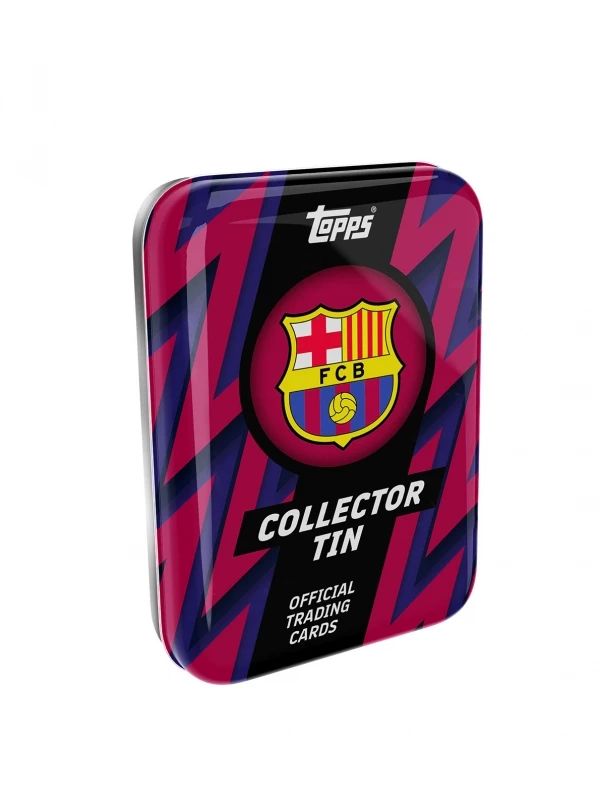 日本未発売 1 Box 2025-26 Topps Soccer FC Barcelona Collector Tin ⑤