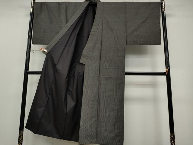 平和屋着物 男性 本場大島紬 アンサンブル 吉祥文 正絹 CAAZ2560ut