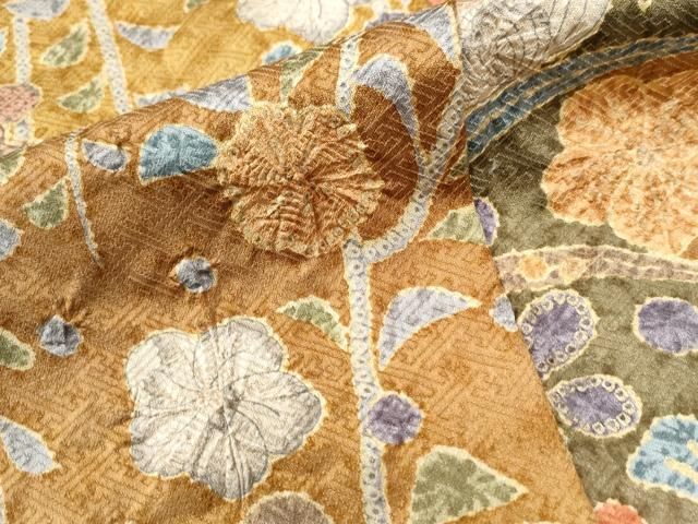 上質な小紋 辻が花