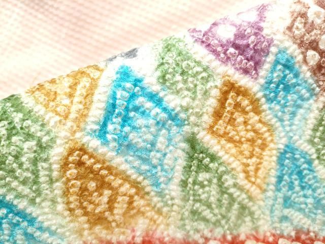 総絞り 九寸名古屋帯