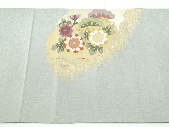 御所車花文 金銀糸