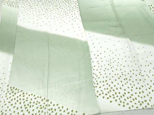 平和屋着物●長襦袢　無双仕立て　作家物　舞花弁　正絹　逸品　未使用　CAAZ1000vf 平和屋着物○長襦袢 無双仕立て 作家物 舞花弁 正絹 逸品 未使用