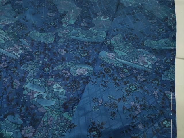  平和屋着物 豪華振袖 陶器花文 正絹 gh 振袖 着物