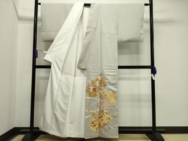 平和屋着物 豪華色留袖 駒刺繍 誰が袖 金彩 正絹 gh