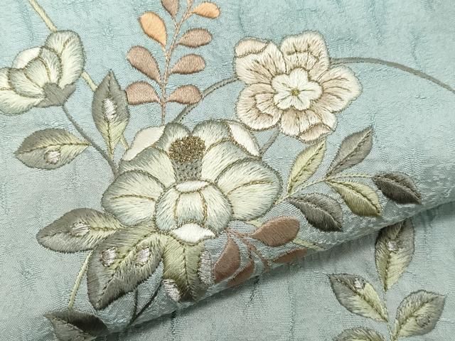 平和屋着物○訪問着 総刺繍 辻が花 暈し染め 金銀糸 正絹 逸品