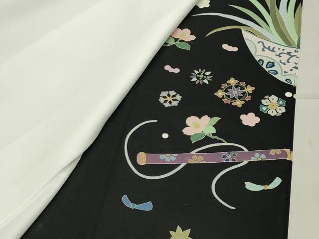 平和屋着物 豪華黒留袖