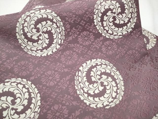 有職織物 九寸開き名古屋帯