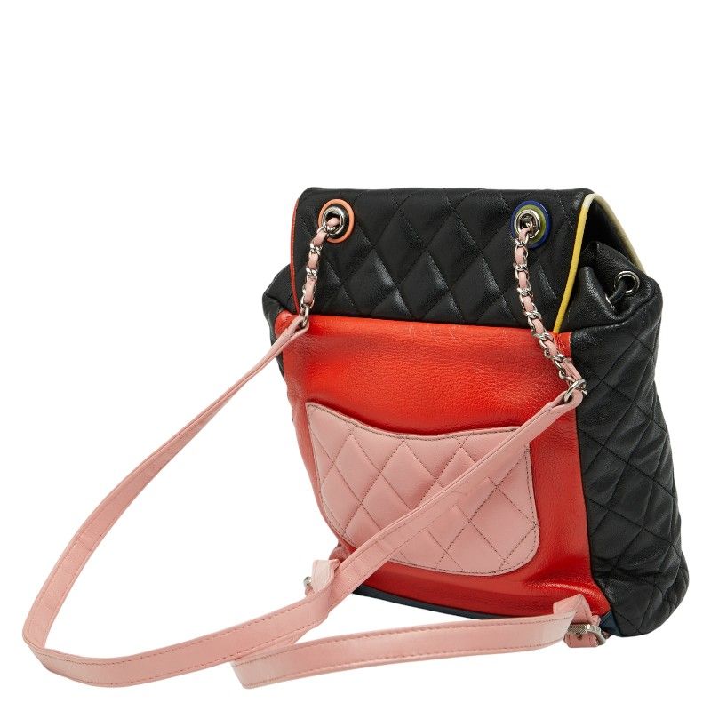 シャネル ココマーク マトラッセ チェーン リュック バックパック