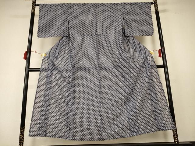 平和屋着物 夏物 小紋 総レース 花 jd