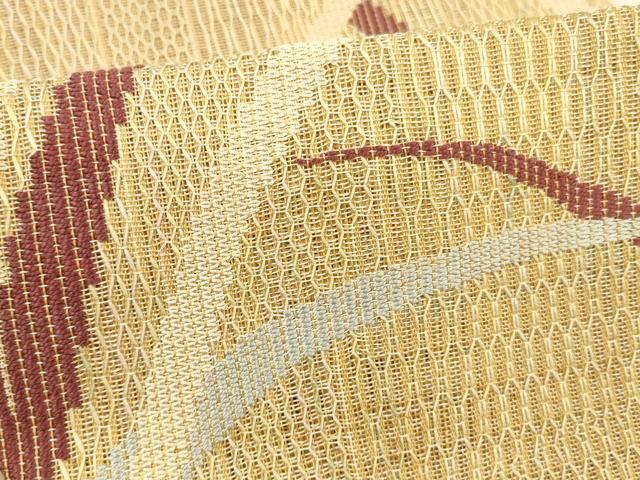 夏物 九寸名古屋帯