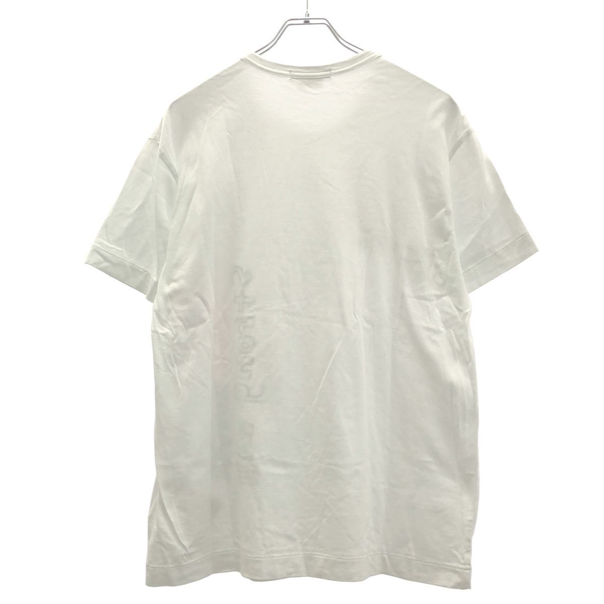 COMME des GARCONS コムデギャルソン live with strong will プリントTシャツ OZ-T312 ホワイト L