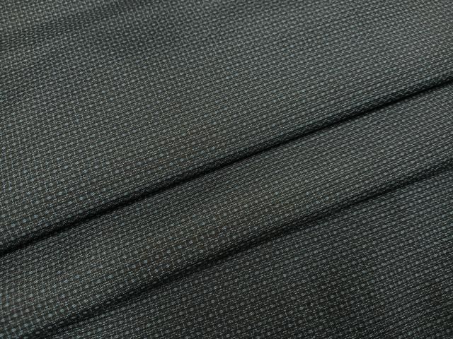 平和屋着物○男性 本場村山大島紬 アンサンブル 亀甲絣 正絹 逸品