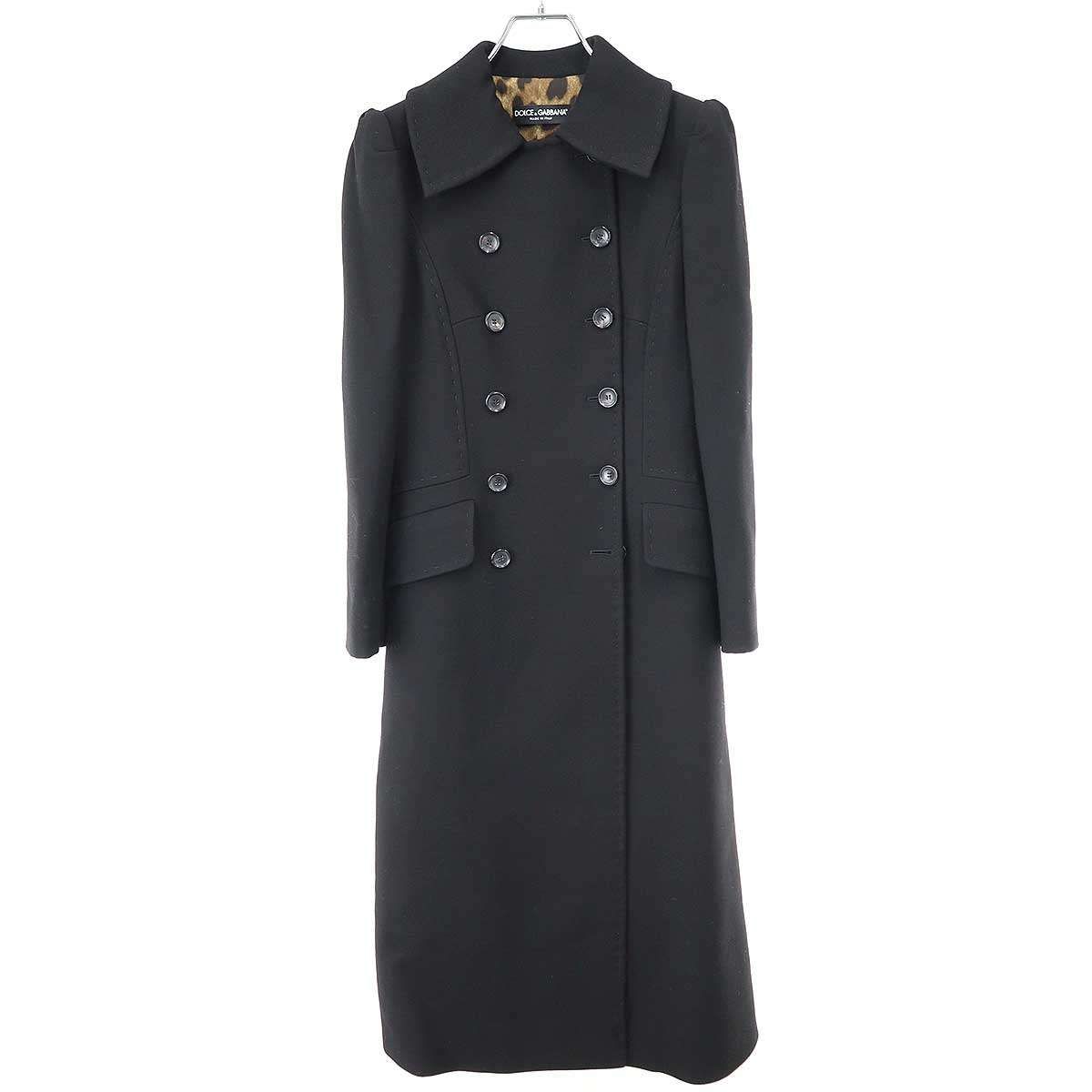 DOLCE&GABBANA ドルチェ＆ガッバーナ ウールロングコート F0S72T/FU2TS