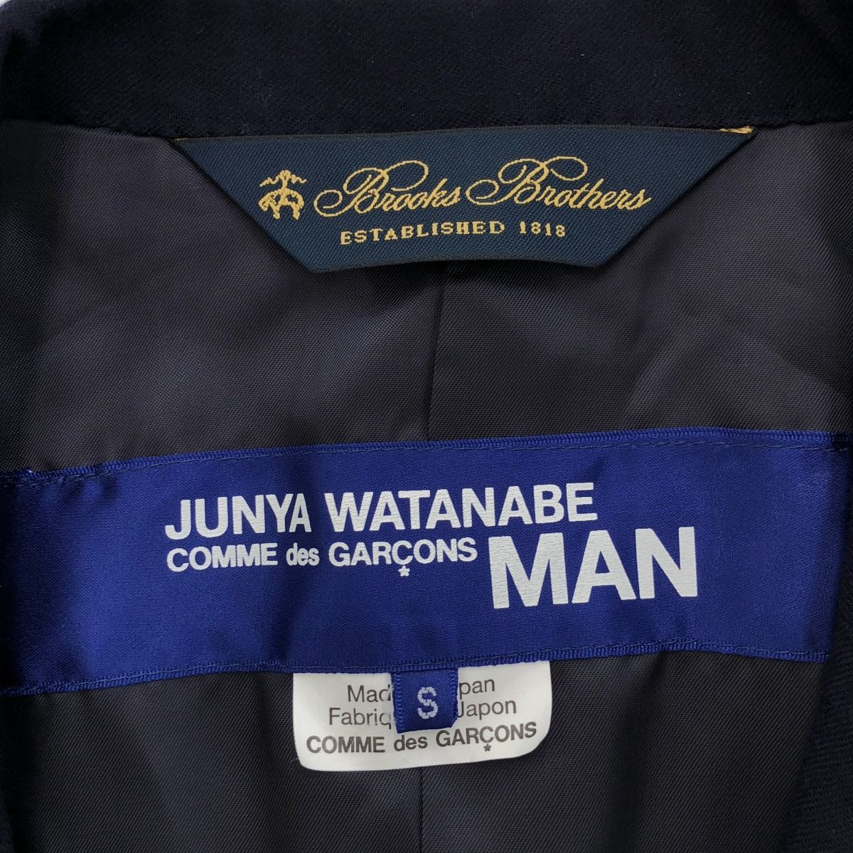 JUNYA WATANABE COMME des GARCONS MAN×BROOKS BROTHERS ジュンヤ