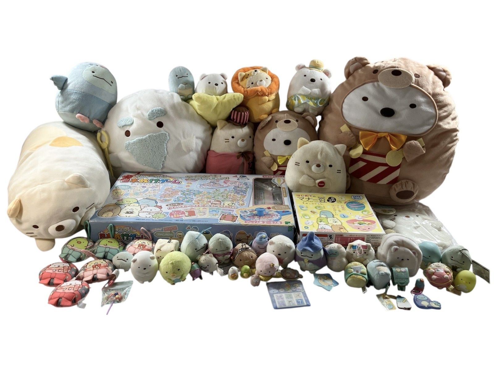 すみっコぐらし グッズ 50点 まとめ商品 ぬいぐるみ 知育玩具 雑貨 キーホルダー マスコット 等 すみっこ 4.25kg