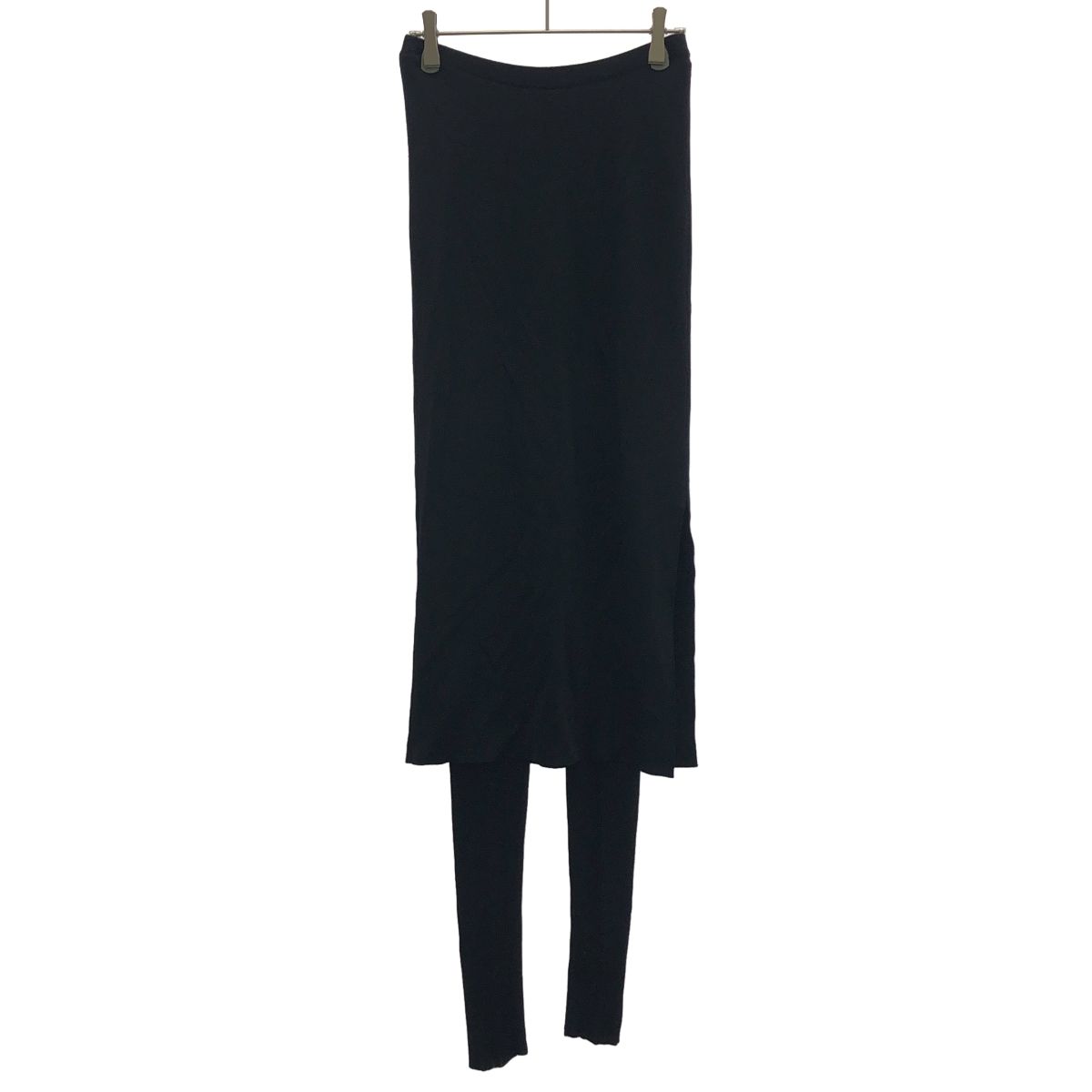 Whim Gazette ウィム ガゼット 25SS スカートレギンス WGZ1051302A0004 ブラック F