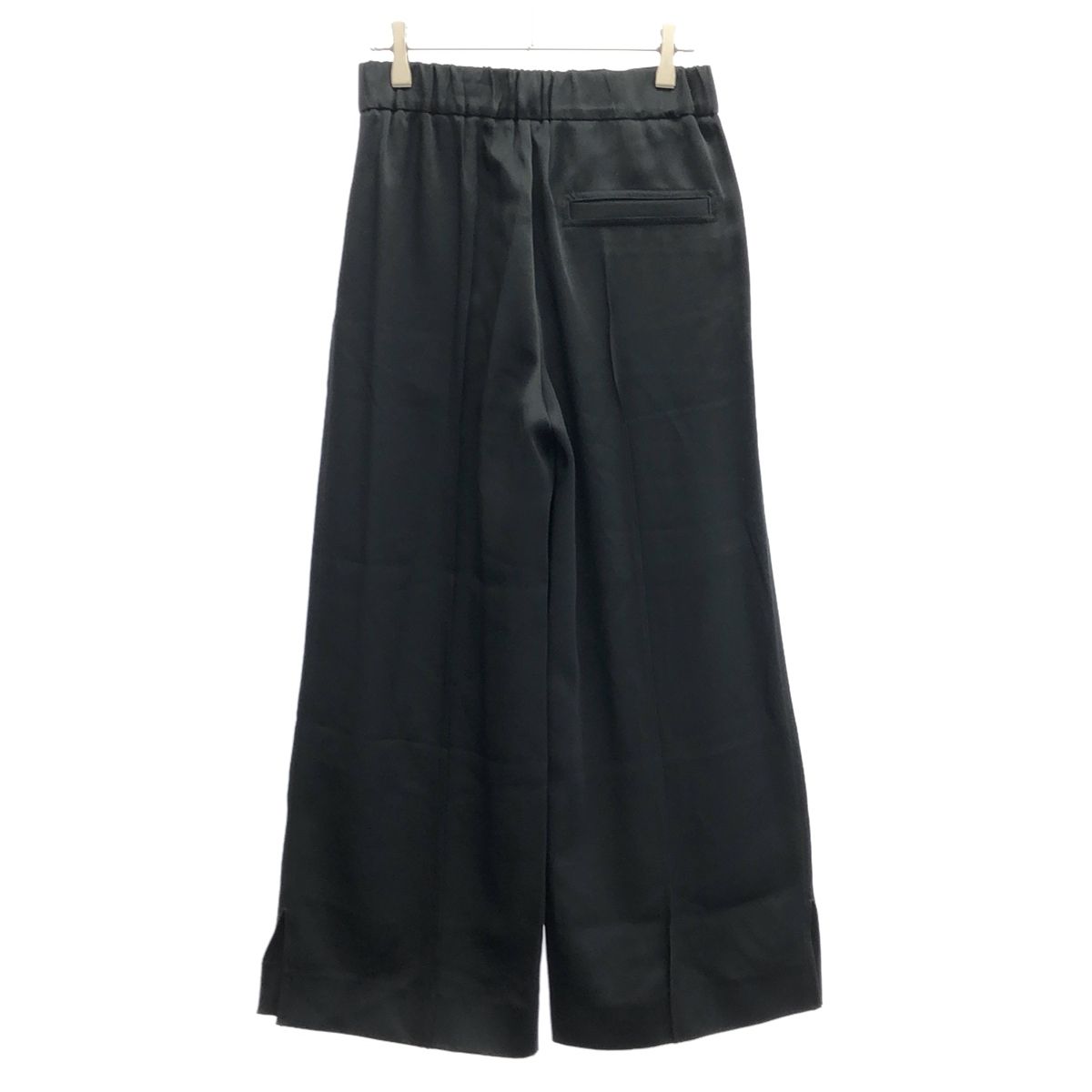 JIL SANDER ジルサンダー 24AW TROUSER 05 AW 30 FIT 2 ワイドトラウザーパンツ J02KA0181 J76018 ブラック 30