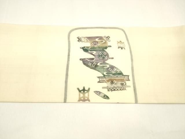 平和屋着物＊夏物 松煙染の第一人者 川島草苑