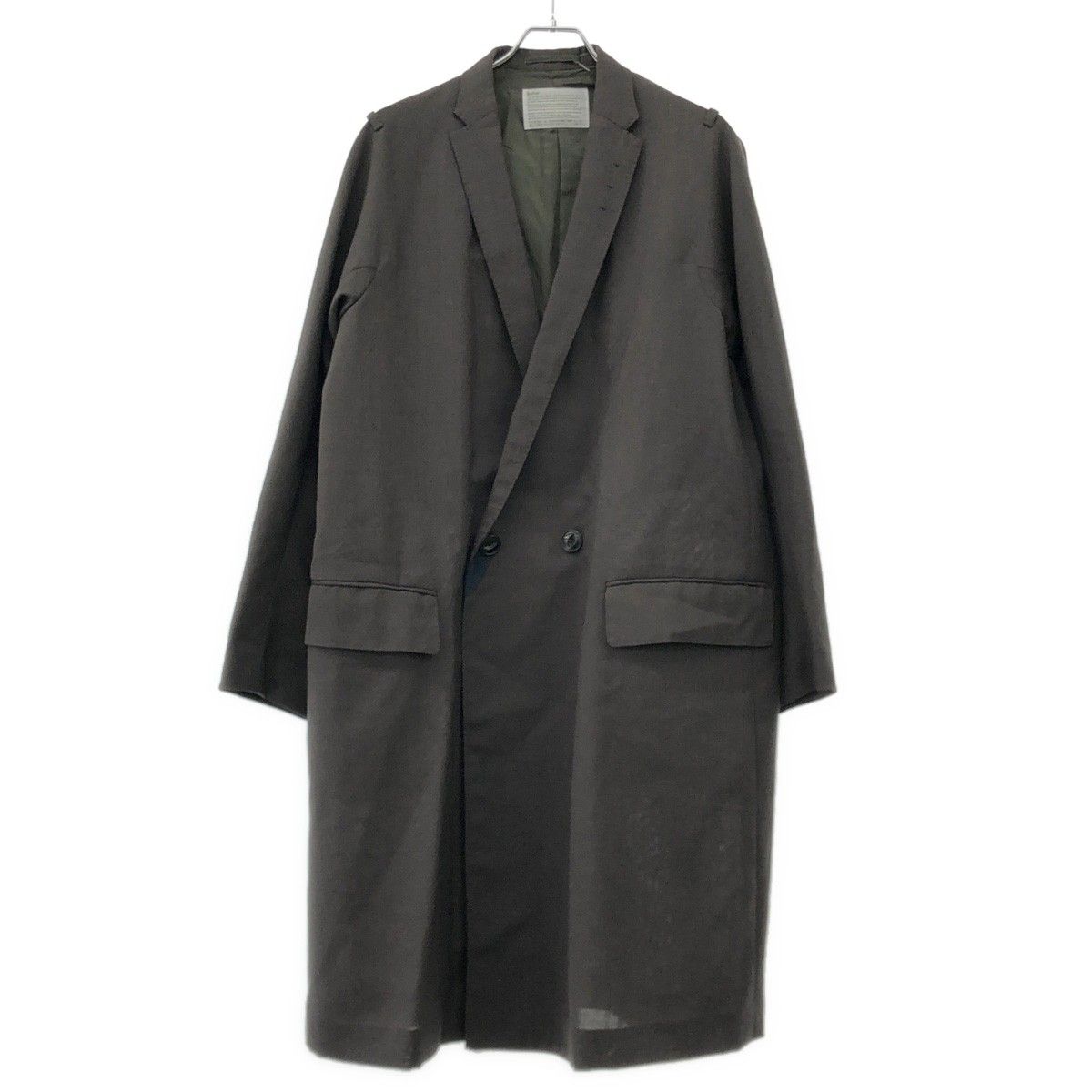 kolor 16ss ロングチェスターコート kolor カラー 16SS オーバーサイズチェスターコート 16SCM-C01101