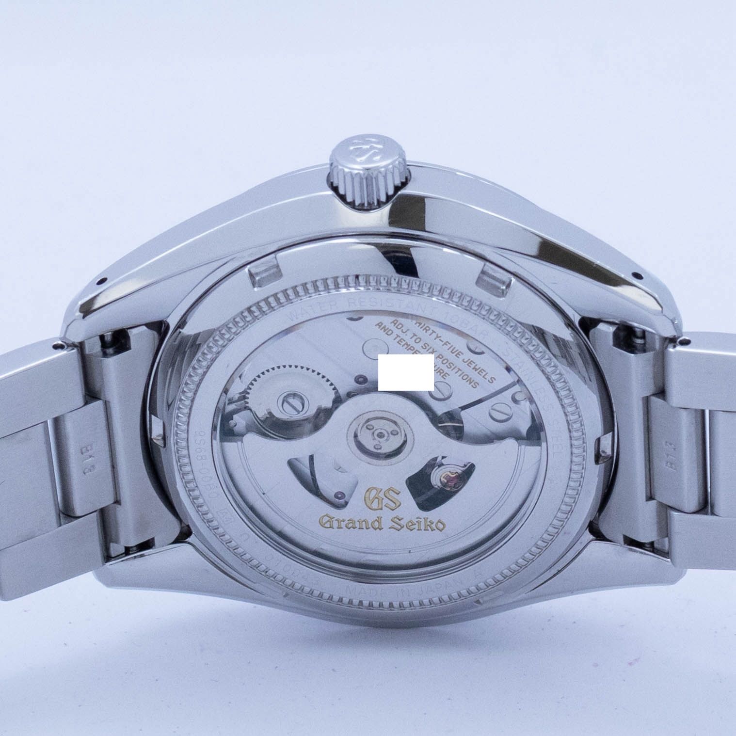  グランドセイコー Grand Seiko グランドセイコー メカニカルモデル SBGR307 自動巻き 腕時計 メンズ ユニセックス シルバー 耐久性 自動巻き時計 腕時計(アナログ)